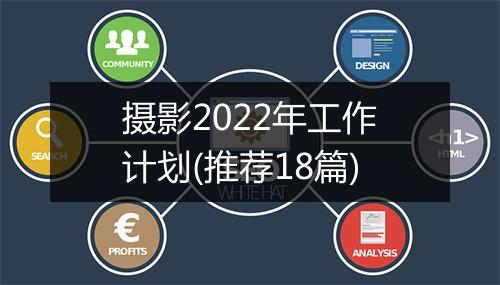 摄影2022年工作计划(推荐18篇)