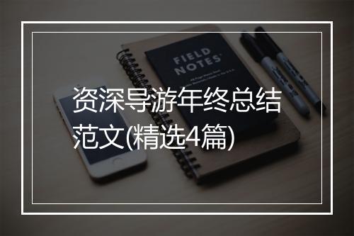 资深导游年终总结范文(精选4篇)