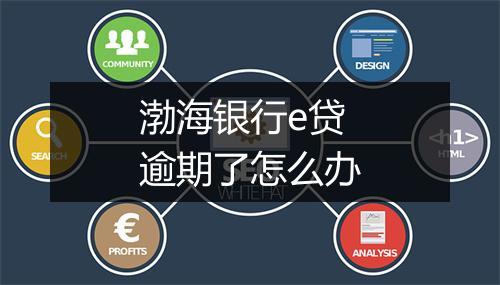 渤海银行e贷逾期了怎么办