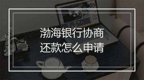 渤海银行协商还款怎么申请