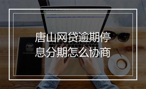 唐山网贷逾期停息分期怎么协商