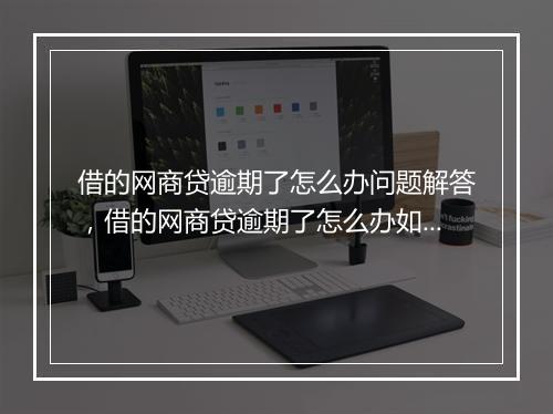 借的网商贷逾期了怎么办问题解答，借的网商贷逾期了怎么办如何处理