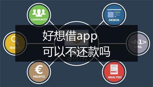 好想借app可以不还款吗