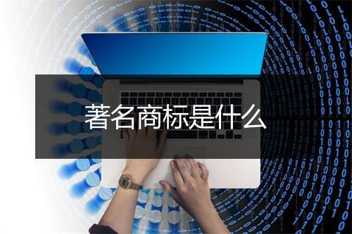 著名商标是什么