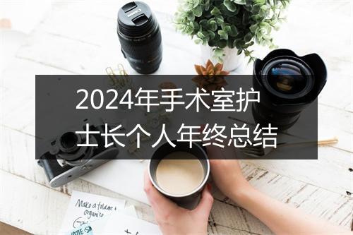 2024年手术室护士长个人年终总结