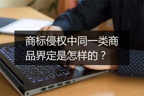 商标侵权中同一类商品界定是怎样的？