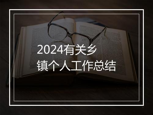 2024有关乡镇个人工作总结