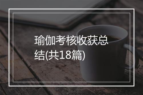 瑜伽考核收获总结(共18篇)