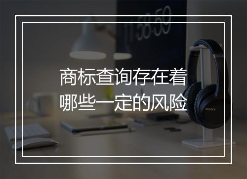 商标查询存在着哪些一定的风险