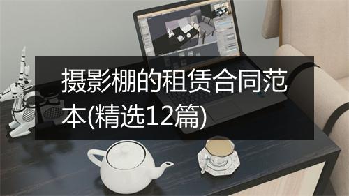 摄影棚的租赁合同范本(精选12篇)