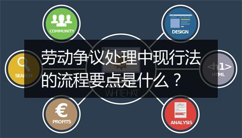劳动争议处理中现行法的流程要点是什么？