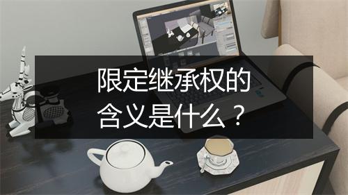 限定继承权的含义是什么？