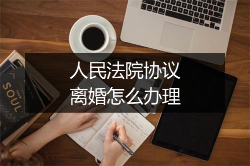 人民法院协议离婚怎么办理