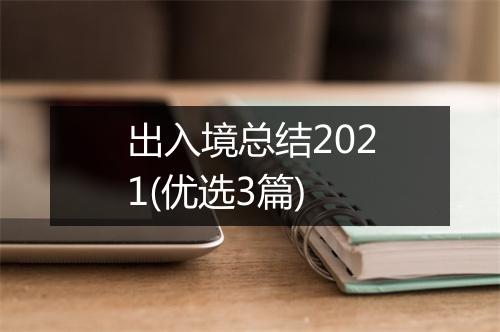 出入境总结2021(优选3篇)