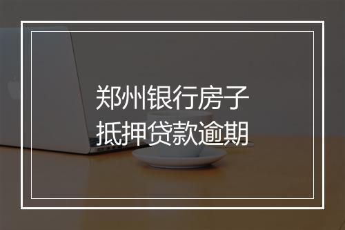 郑州银行房子抵押贷款逾期