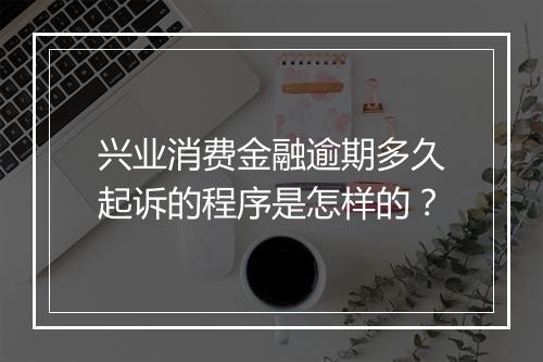 兴业消费金融逾期多久起诉的程序是怎样的？