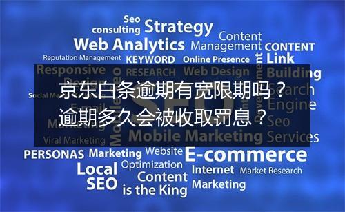 京东白条逾期有宽限期吗？逾期多久会被收取罚息？