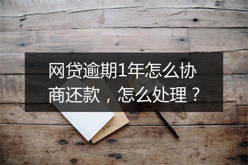 网贷逾期1年怎么协商还款，怎么处理？