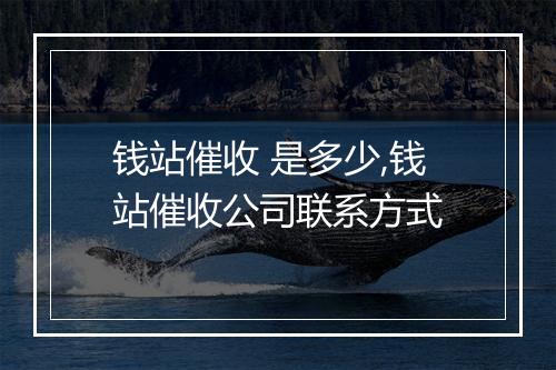 钱站催收 是多少,钱站催收公司联系方式