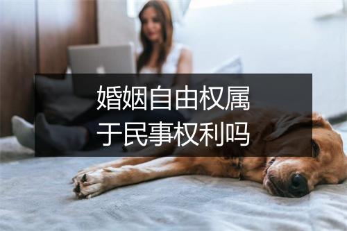 婚姻自由权属于民事权利吗