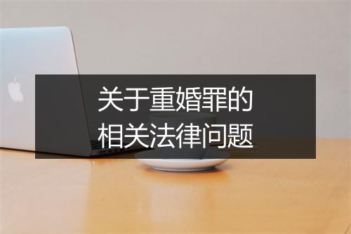 关于重婚罪的相关法律问题