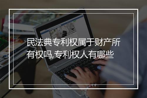 民法典专利权属于财产所有权吗,专利权人有哪些