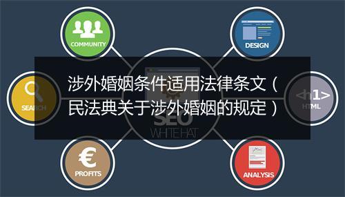 涉外婚姻条件适用法律条文（民法典关于涉外婚姻的规定）