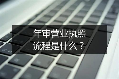 年审营业执照流程是什么？
