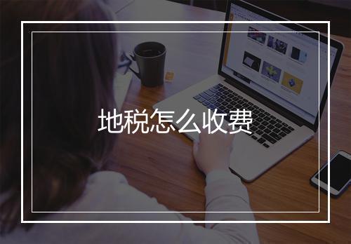 地税怎么收费