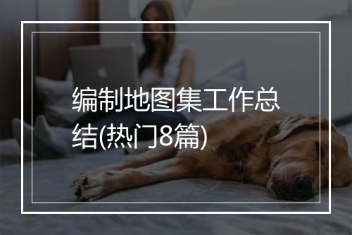 编制地图集工作总结(热门8篇)