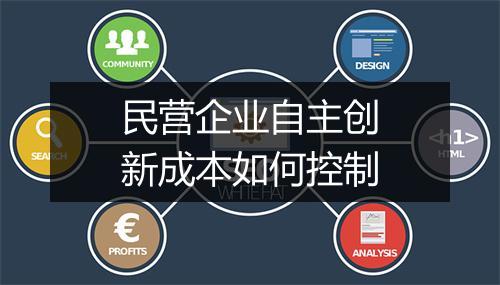 民营企业自主创新成本如何控制