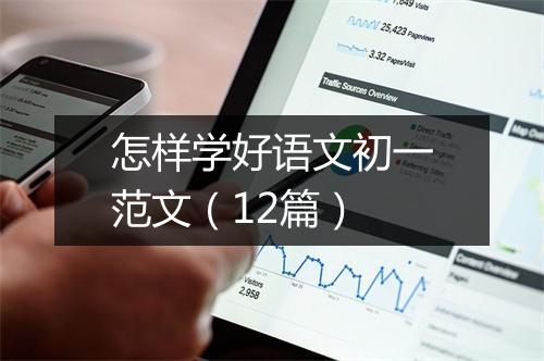 怎样学好语文初一范文（12篇）