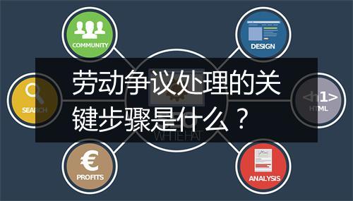 劳动争议处理的关键步骤是什么？
