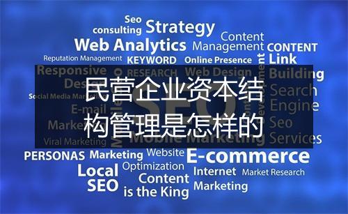 民营企业资本结构管理是怎样的