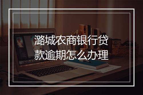 潞城农商银行贷款逾期怎么办理