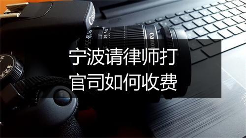 宁波请律师打官司如何收费