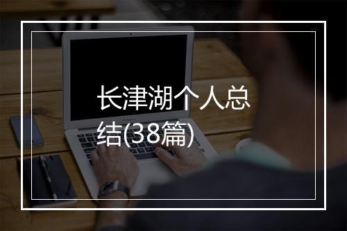 长津湖个人总结(38篇)