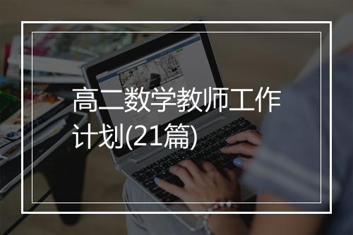 高二数学教师工作计划(21篇)