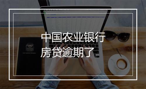 中国农业银行房贷逾期了
