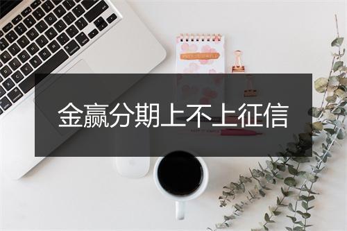 金赢分期上不上征信