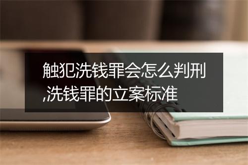 触犯洗钱罪会怎么判刑,洗钱罪的立案标准