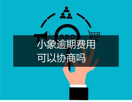小象逾期费用可以协商吗