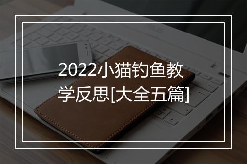 2022小猫钓鱼教学反思[大全五篇]