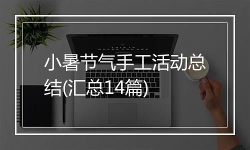 小暑节气手工活动总结(汇总14篇)