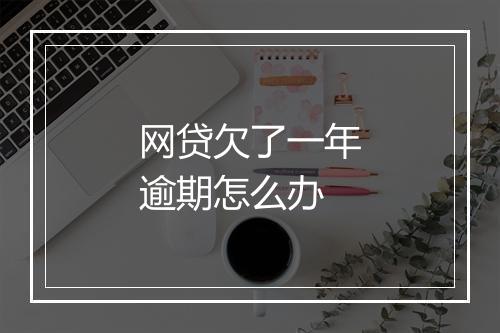 网贷欠了一年逾期怎么办