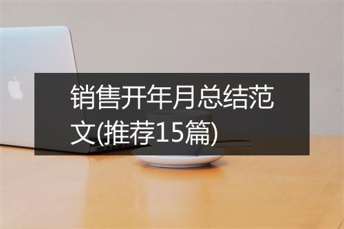 销售开年月总结范文(推荐15篇)