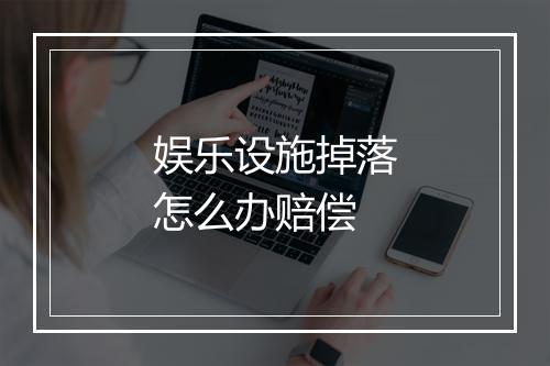 娱乐设施掉落怎么办赔偿