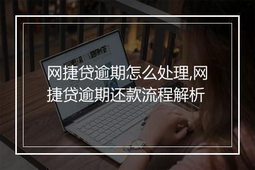 网捷贷逾期怎么处理,网捷贷逾期还款流程解析