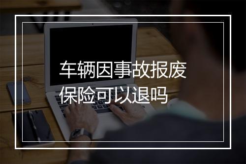 车辆因事故报废保险可以退吗