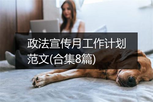 政法宣传月工作计划范文(合集8篇)